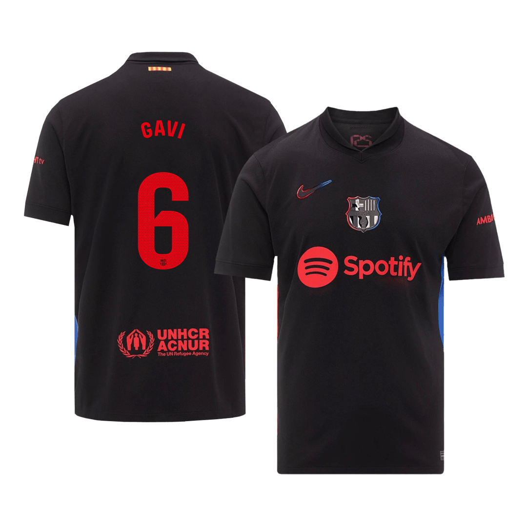 GAVI #6 Barcelona Away Soccer Jersey - gogoalshop
