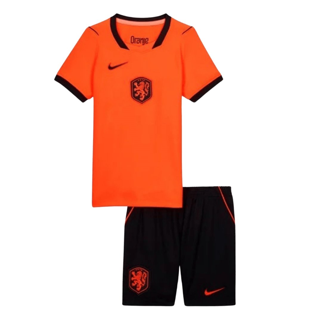 Netherlands Home Kids Soccer Jerseys Kit World Cup 2026 - gogoalshop