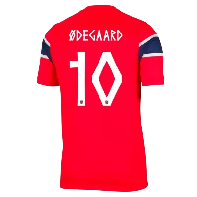 Ødegaard #10 Norway Home Soccer Jersey World Cup 2026 - gogoalshop