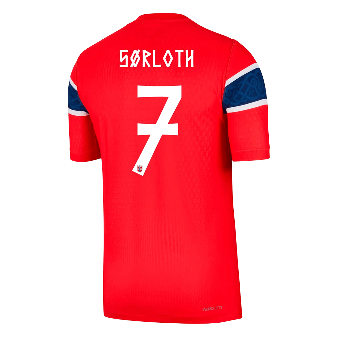 SØRLOTH #7 Norway Home Player Version Jersey World Cup 2026 - gogoalshop