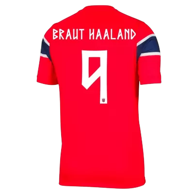 BRAUT HAALAND #9 Norway Home Soccer Jersey World Cup 2026 - gogoalshop