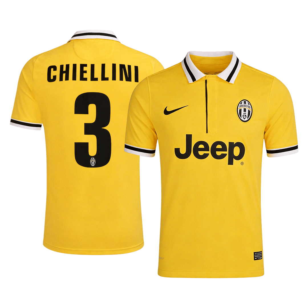 Retro Soccer Jersey CHIELLINI #3 Juventus Away 2013/14 - gogoalshop