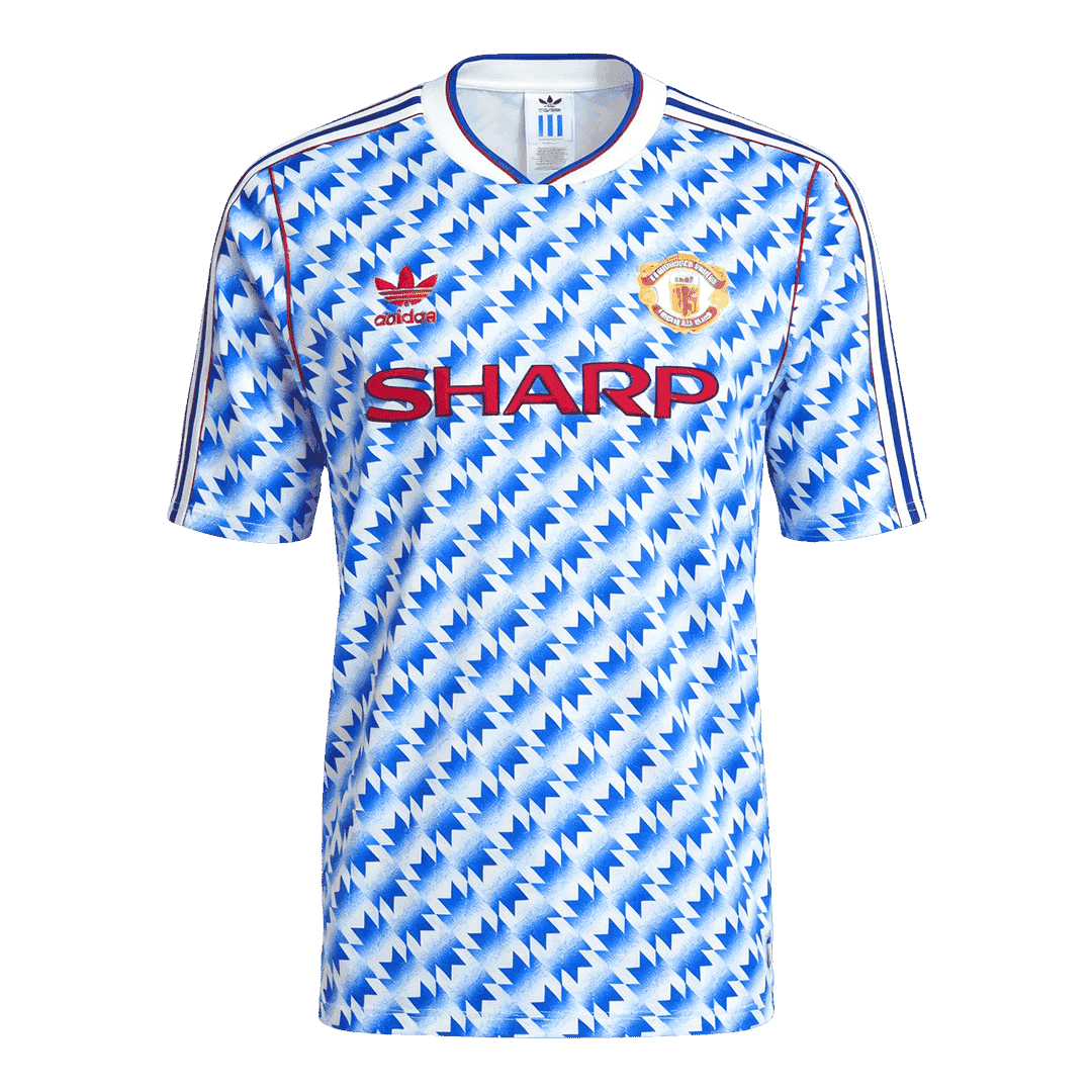 Retro Soccer Jersey Manchester United Away 1990/92 - gogoalshop