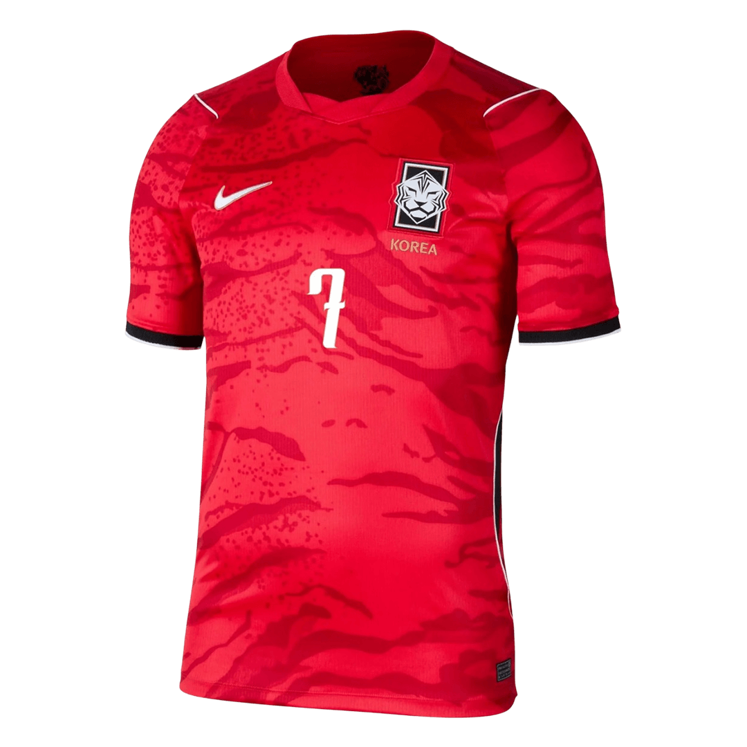 HEUNGMIN #7 South Korea Home Soccer Jersey World Cup 2026 - gogoalshop