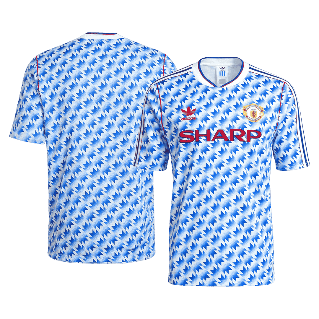 Retro Soccer Jersey Manchester United Away 1990/92 - gogoalshop