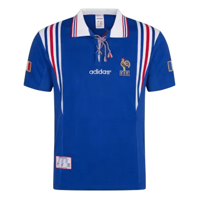 Retro Soccer Jersey France Home Euro Cup 1996 - gogoalshop