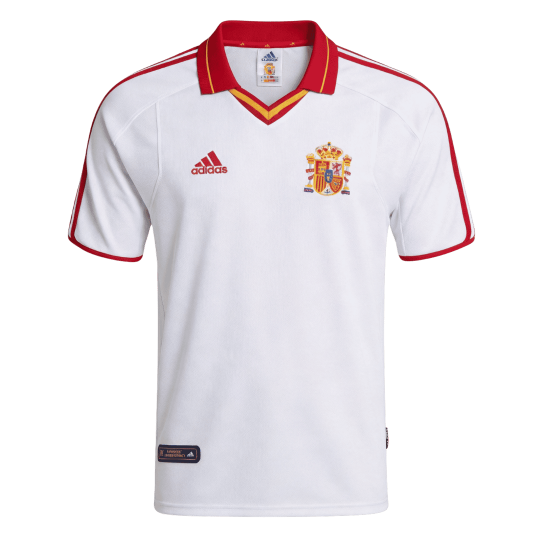 Retro Soccer Jersey Spain Away Euro Cup 2000 - gogoalshop