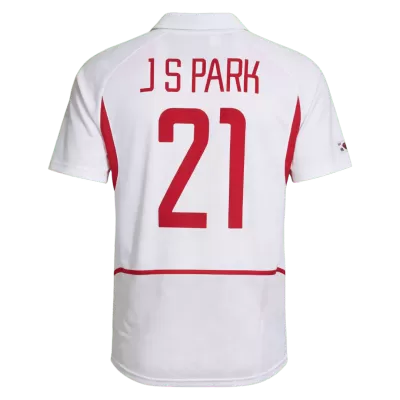 Retro Jersey J S Park #21 South Korea Away World Cup 2002 - gogoalshop
