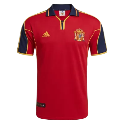 Retro Soccer Jersey Spain Home Euro Cup 2000 - gogoalshop