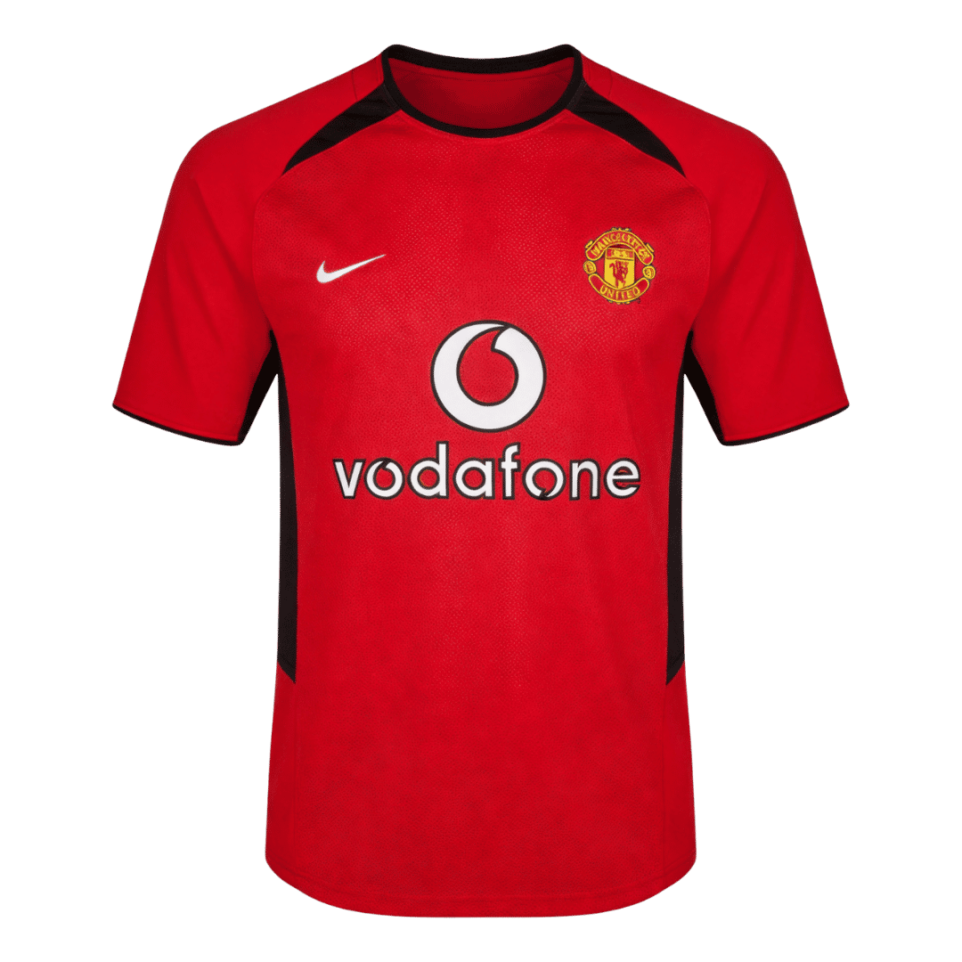 Retro Soccer Jersey Manchester United Home 2002/04 - gogoalshop