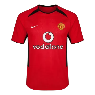 Retro Soccer Jersey Manchester United Home 2002/04 - gogoalshop