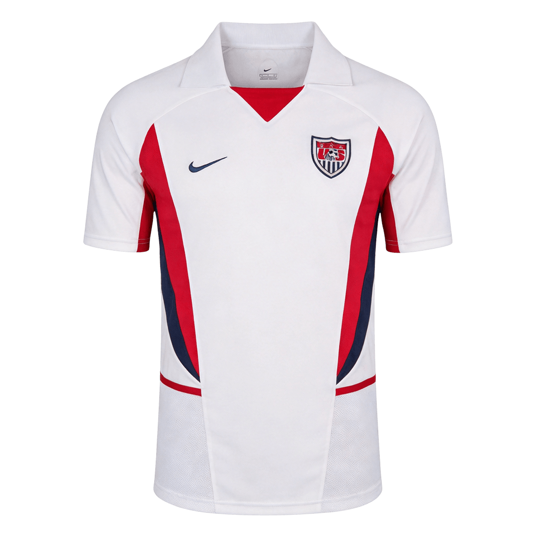 Retro Soccer Jersey USA 主场 2002 - gogoalshop