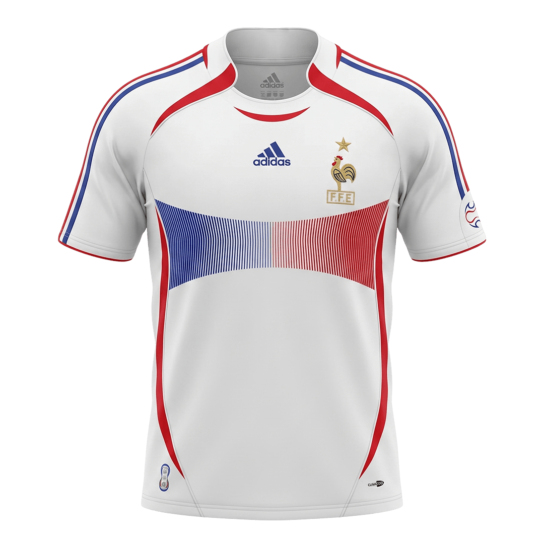 Retro Soccer Jersey France Away 2006 - gogoalshop