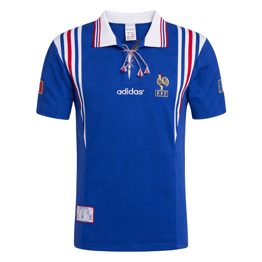 Retro Soccer Jersey France Home 1996 - gogoalshop