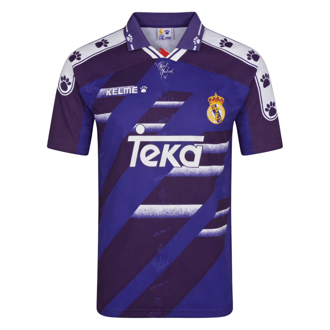 Retro Soccer Jersey Real Madrid Away 1994/96 - gogoalshop