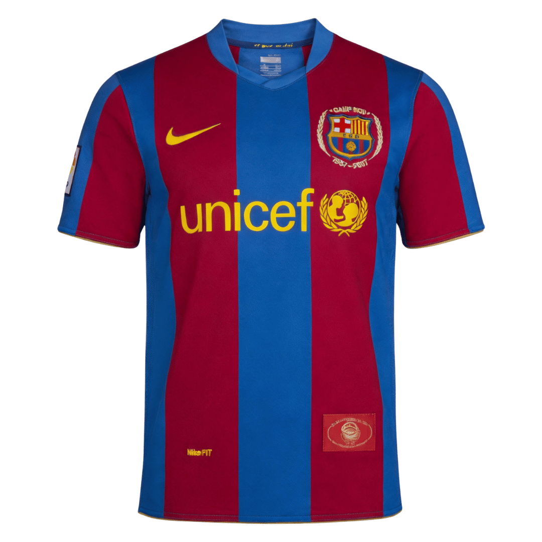 Retro Jersey Barcelona Home 2007/08 - 50th Anniversary - gogoalshop