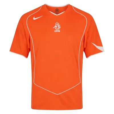 Retro Soccer Jersey Netherlands Home 2004 - gogoalshop