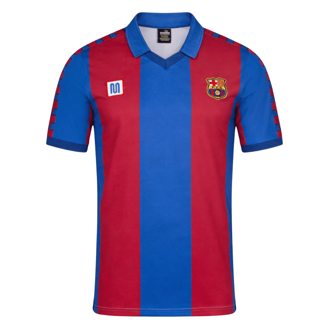 Retro Soccer Jersey Barcelona Home 1980/82 - gogoalshop