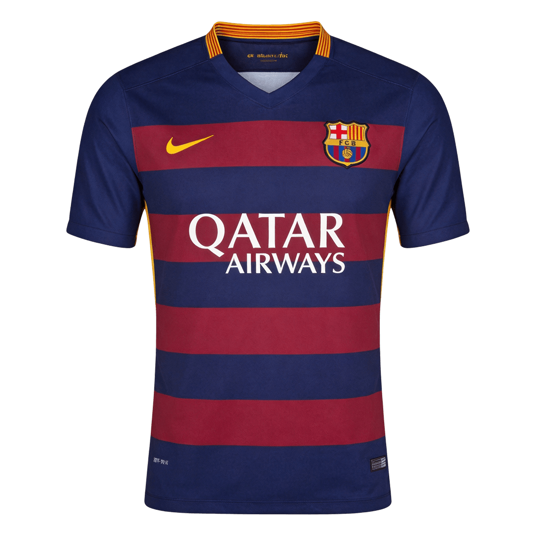 Retro Soccer Jersey Barcelona Home 2015/16 - gogoalshop