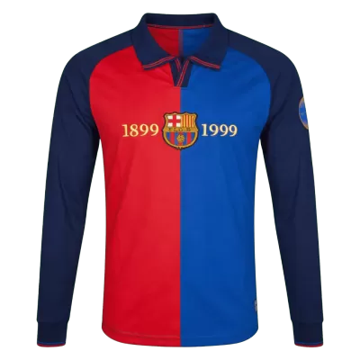 Retro Jersey Barcelona Home Long Sleeve 1999/00 - gogoalshop
