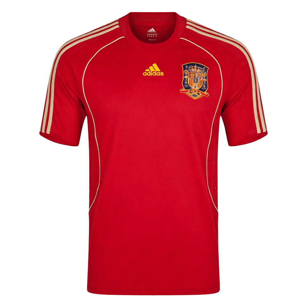 Retro Soccer Jersey Spain Home 2008 - gogoalshop