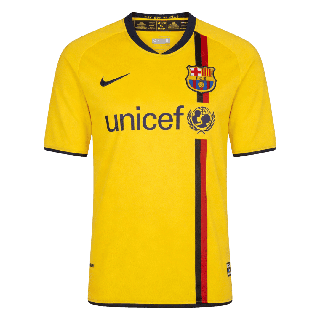 Retro Soccer Jersey Barcelona Away 2008/09 - gogoalshop