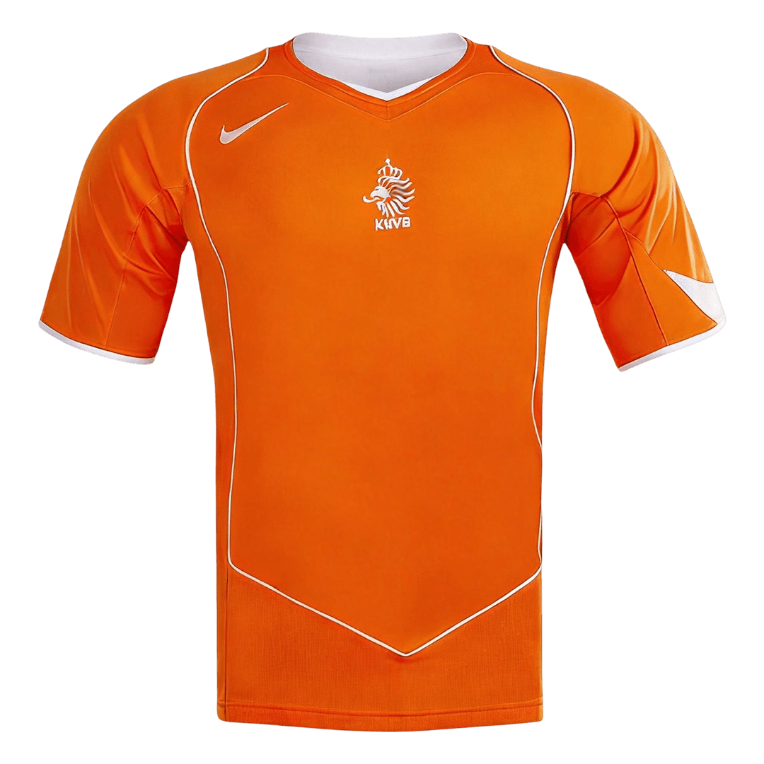 Retro Soccer Jersey Netherlands Home 2004 - gogoalshop