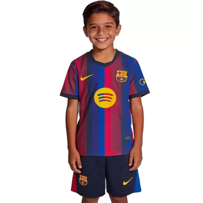 Barcelona Home Kids Soccer Jerseys Kit 2026/27 - gogoalshop