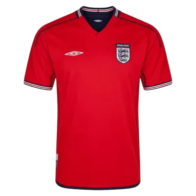 Retro Jersey England Away World Cup 2002 - gogoalshop
