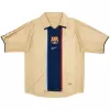 Retro Soccer Jersey Barcelona Away 2001/03 - gogoalshop