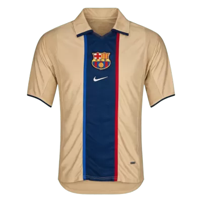 Retro Soccer Jersey Barcelona Away 2001/03 - gogoalshop