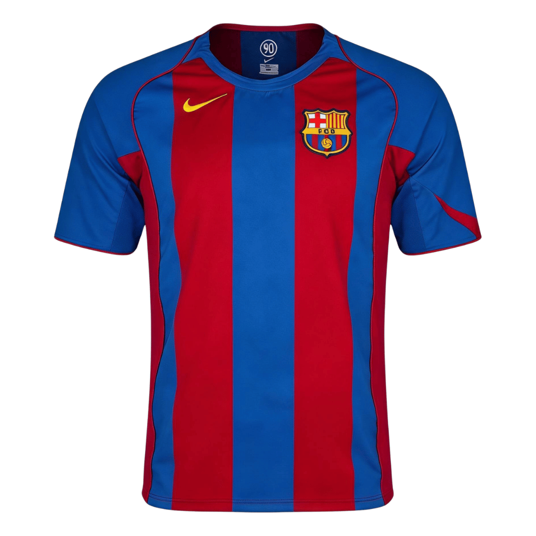 Retro Soccer Jersey Barcelona Home 2004/05 - gogoalshop