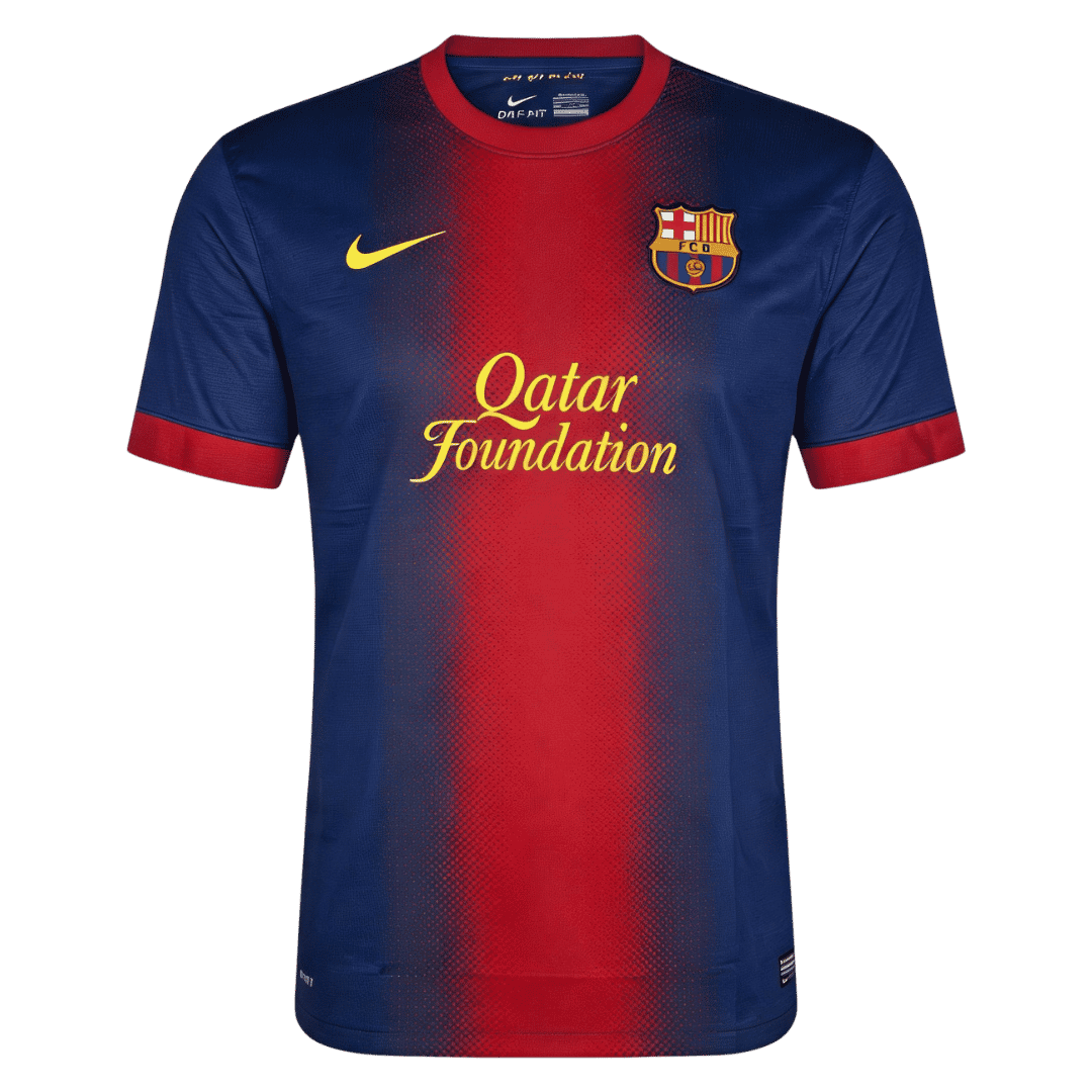 Retro Soccer Jersey Barcelona Home 2012/13 - gogoalshop