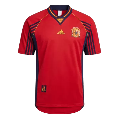 Retro Jersey Spain Home World Cup 1998 - gogoalshop
