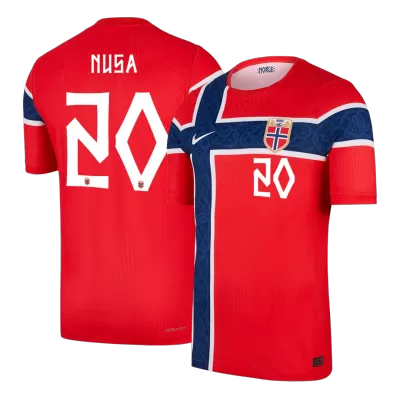 NUSA #20 Norway Home Player Version Jersey World Cup 2026 - gogoalshop