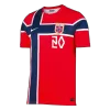 NUSA #20 Norway Home Soccer Jersey World Cup 2026 - gogoalshop