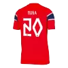 NUSA #20 Norway Home Soccer Jersey World Cup 2026 - gogoalshop