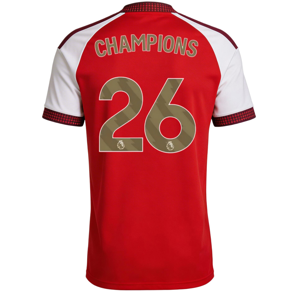 アーセナル　CHAMPIONS 26 ホーム26/27 CHAMPIONS #26 Arsenal Home Soccer Jersey 2026/27 | Gogoalshop