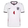 RICE #4 England Home Soccer Jersey World Cup 2026 - gogoalshop