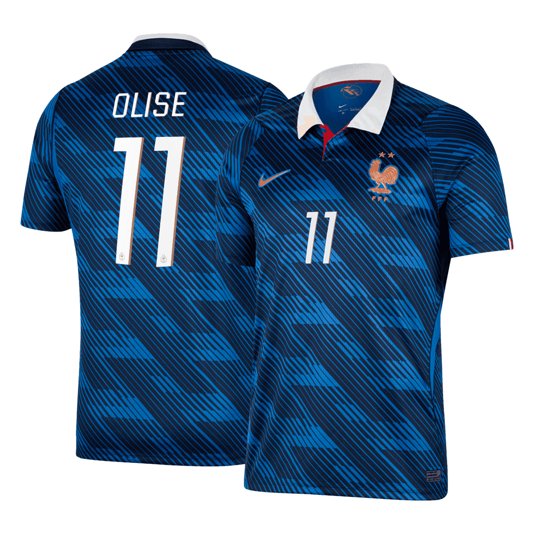 OLISE #11 France Home Soccer Jersey World Cup 2026 | Gogoalshop