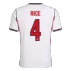 RICE #4 England Home Soccer Jersey World Cup 2026 - gogoalshop
