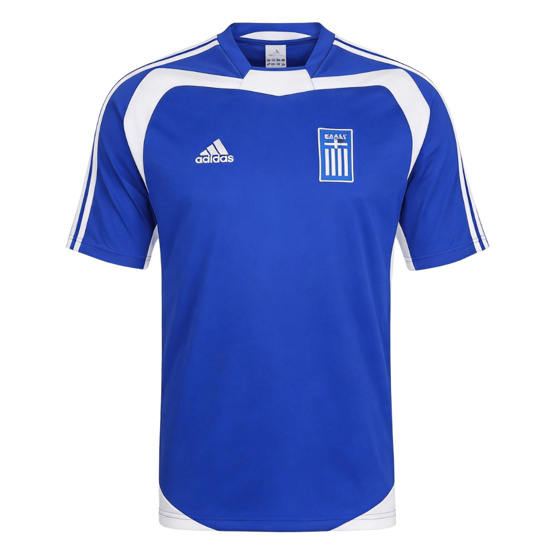 Retro Soccer Jersey Greece Home Euro Cup 2004 - gogoalshop