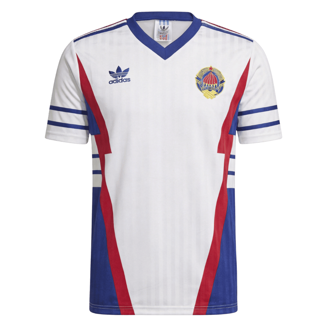 Retro Soccer Jersey Yugoslavia Away 1990 - gogoalshop