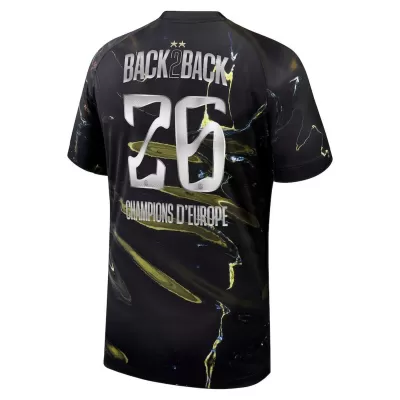 Champions of Europe #26 PSG Jersey 2025/26 Night Edition - gogoalshop