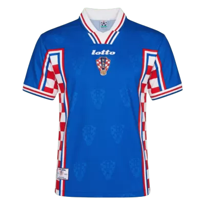 Retro Soccer Jersey Croatia Away World Cup 1998 - gogoalshop
