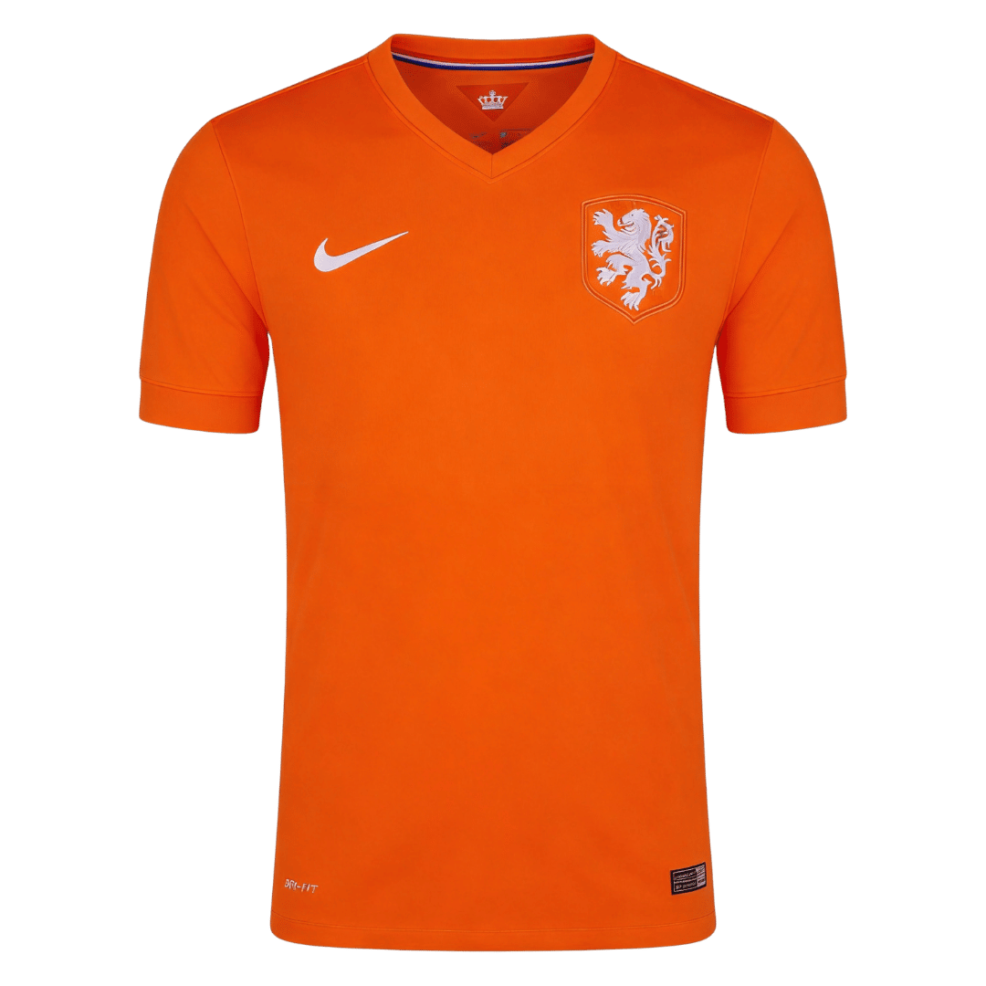 Retro Soccer Jersey Netherlands Home World Cup 2014 - gogoalshop