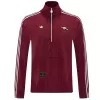 Arsenal 1/2 Zipper Windbreaker Jacket Red 2026 - gogoalshop