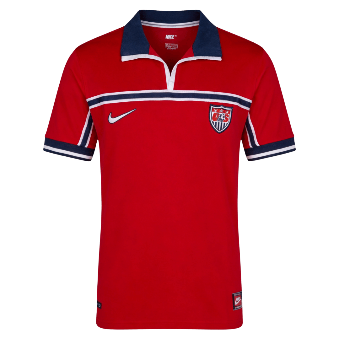 Retro Soccer Jersey USA Away World Cup 1998 - gogoalshop