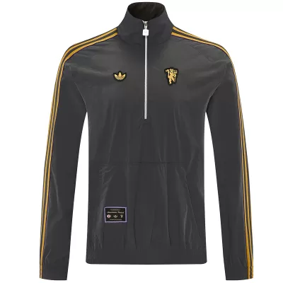 Manchester United 1/2 Zipper Windbreaker Jacket 2026 - gogoalshop