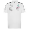 Mercedes AMG Petronas F1 2026 Team Polo White - gogoalshop